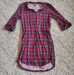 Juniors Plaid Dress
